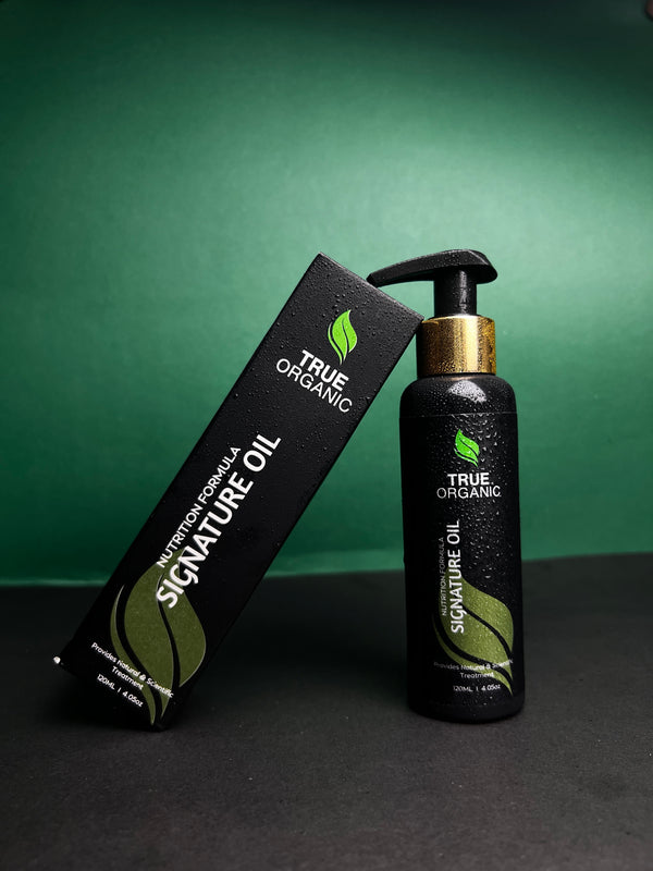 True Organic Nutrition Formula Signature Oil.
